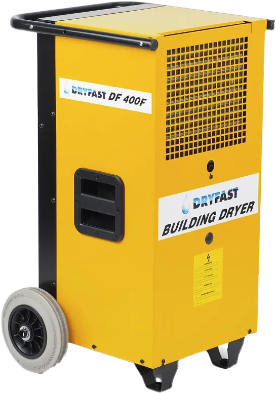 Photo produit du déshumidificateur Dryfast DF400F Building Dryer sur fond blanc