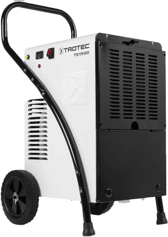 Productfoto van de Trotec TTK170 ECO ontvochtiger op een witte achtergrond
