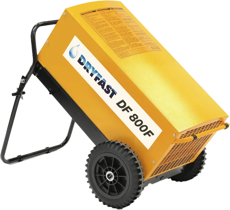 Productfoto van de droogmachine Dryfast DF800F op een witte achtergrond